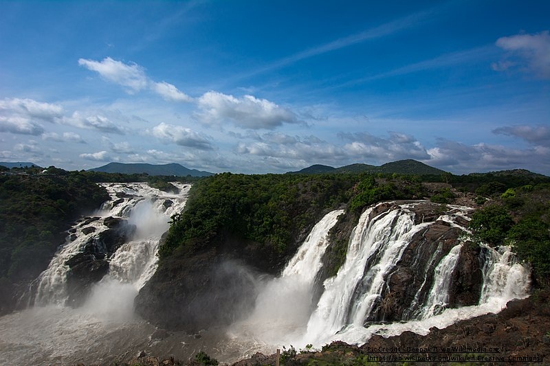 Shivanasmudra Falls Bangalore - Popular tourist spots near bangalore