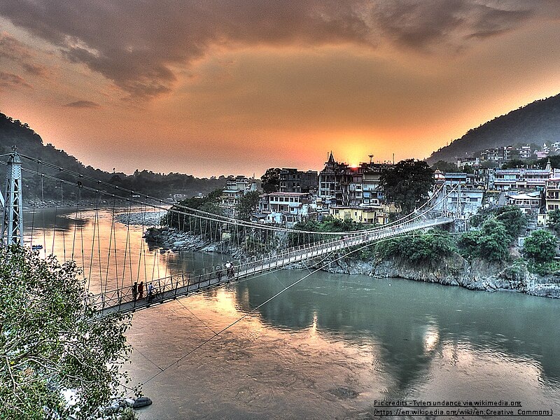 Laxman Jhula Rishikesh_Top places to visit in Rishikesh