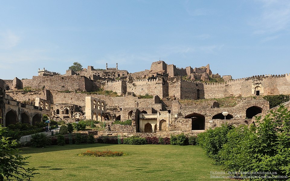 Golconda Fort_Best places to visit in Hyderabad