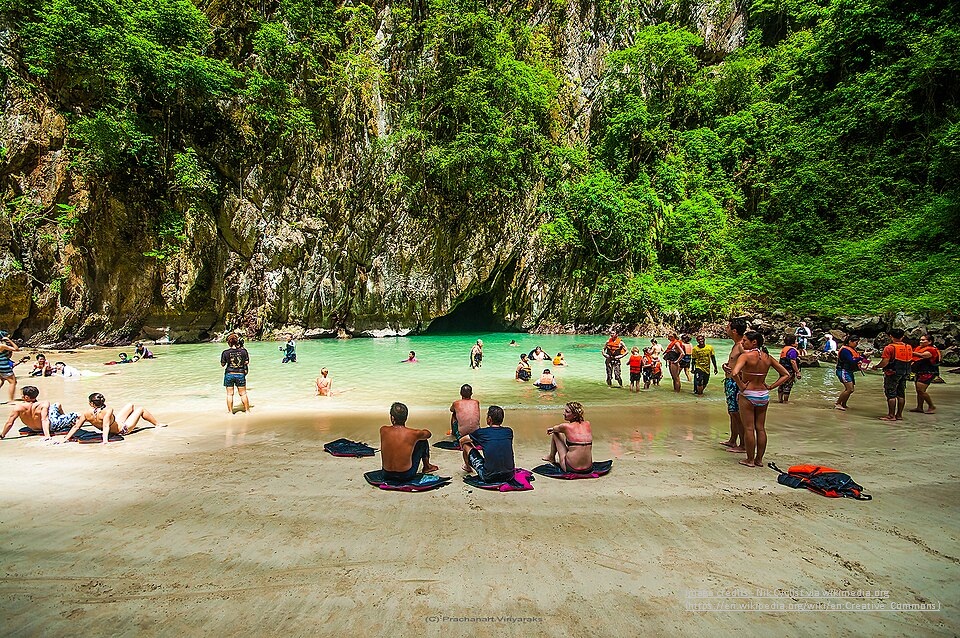 Emerald Cave, Trang Province, Thailand_tourist attractions in thailand