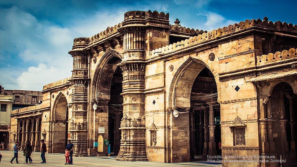 Jama Masjid Ahmedabad_ Top tourist places to visit in Ahmedabad