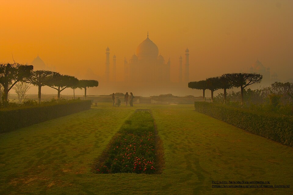 Mehtab Bagh _Popular tourist places  in agra