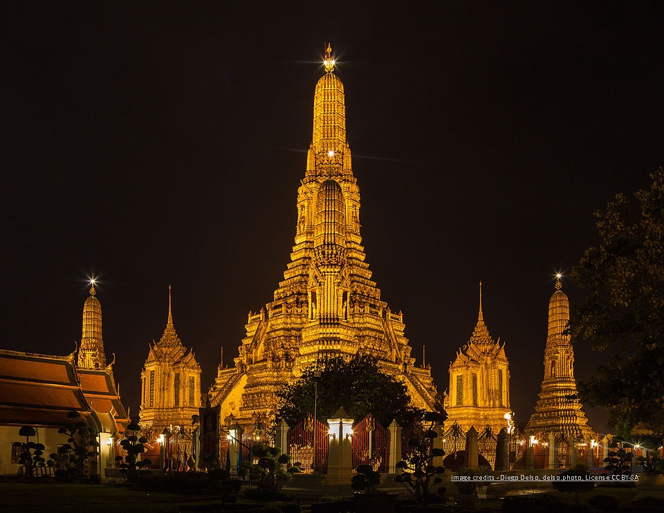 Wat Arun, a temple situated in the city of Bangkok_Top tourist places in bangkok thailand
