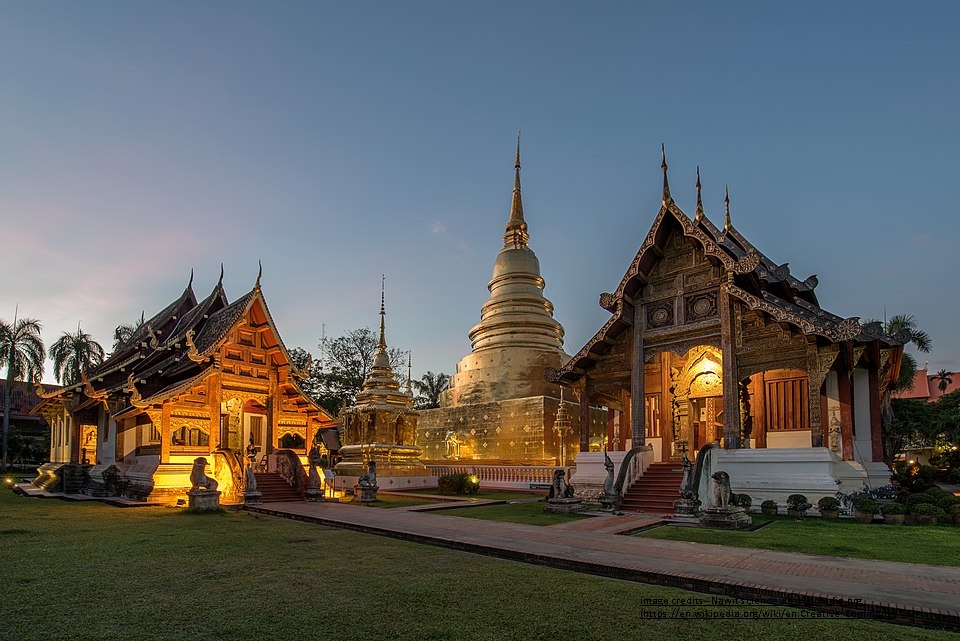 Wat Phra Singh Woramahawihan Chiang Mai Thailand_Places to visit in Thailand